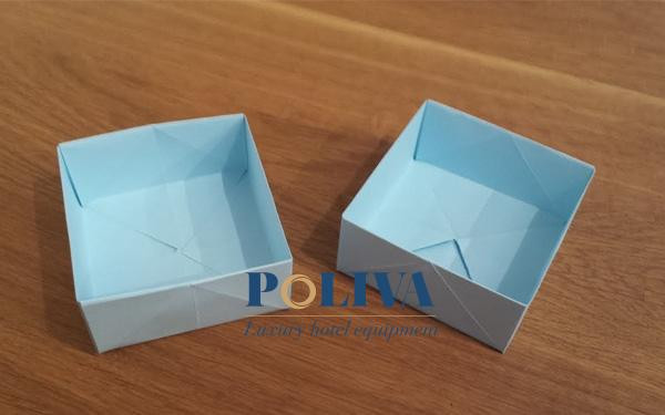 Thành phẩm thùng rác mini để bàn siêu xinh