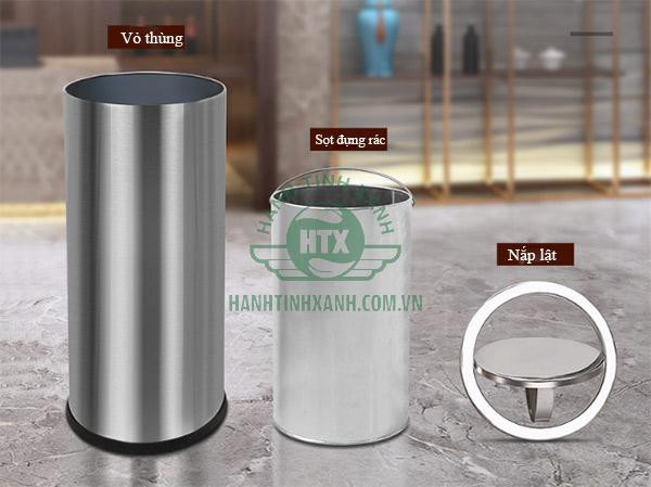 Thùng đựng rác dễ dàng tháo rời
