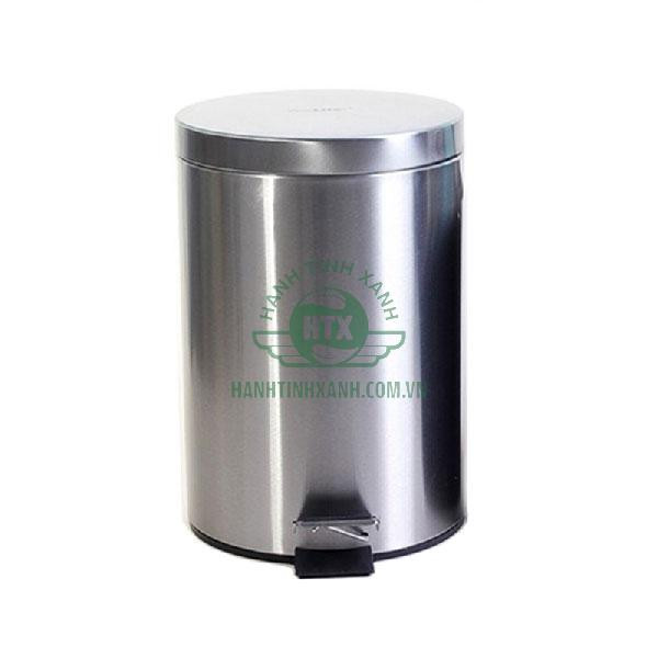 Thùng đựng rác gia đình inox nhỏ gọn, phù hợp cho rác thải tái chế hàng ngày
