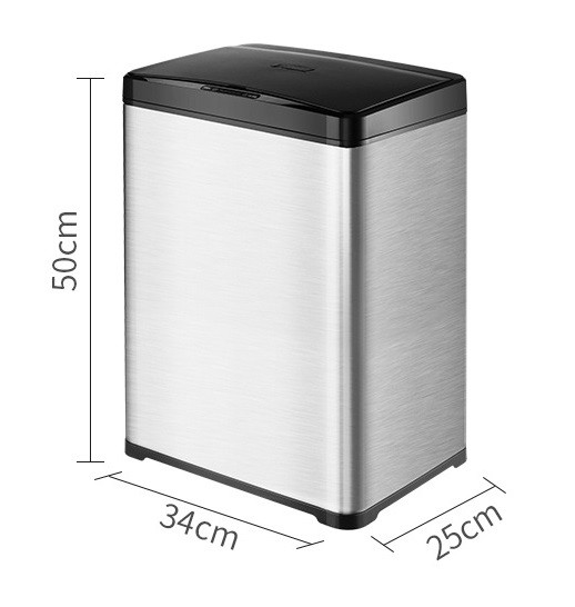 Thùng đựng rác thông minh cảm ứng tự động 30 lít với thiết kế hiện đại