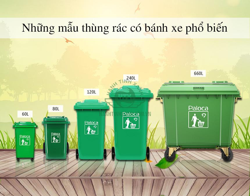 Thùng rác chuyên dụng hỗ trợ phân loại rác tái chế tại nguồn