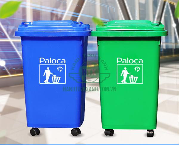 Thùng rác công cộng 60 lít mẫu mã đẹp, chất lượng vượt trội