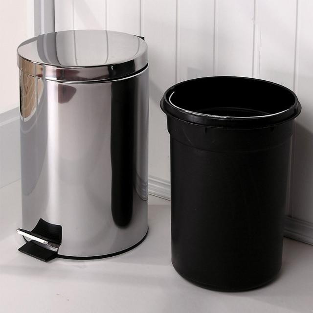 Thùng rác đạp chân chất liệu inox
