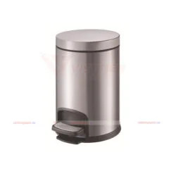 Thùng rác đạp chân inox 12 lít cao cấp cho gia đình