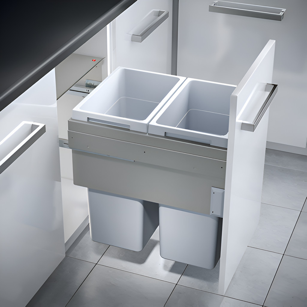 Thùng rác hiện đại làm từ chất liệu cao cấp bền bỉ