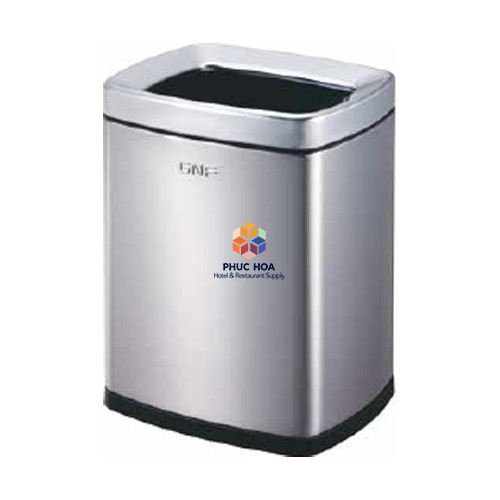 Thùng rác inox cảm ứng 6 lít kiểu dáng vuông hiện đại