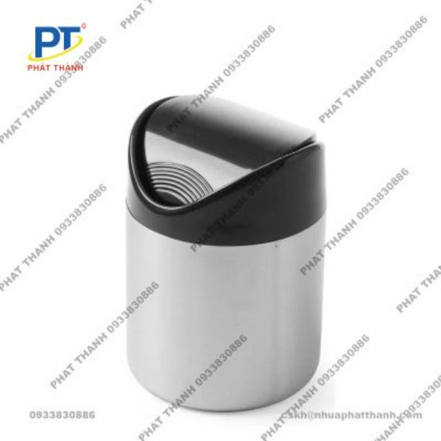 Thùng rác inox mini để bàn