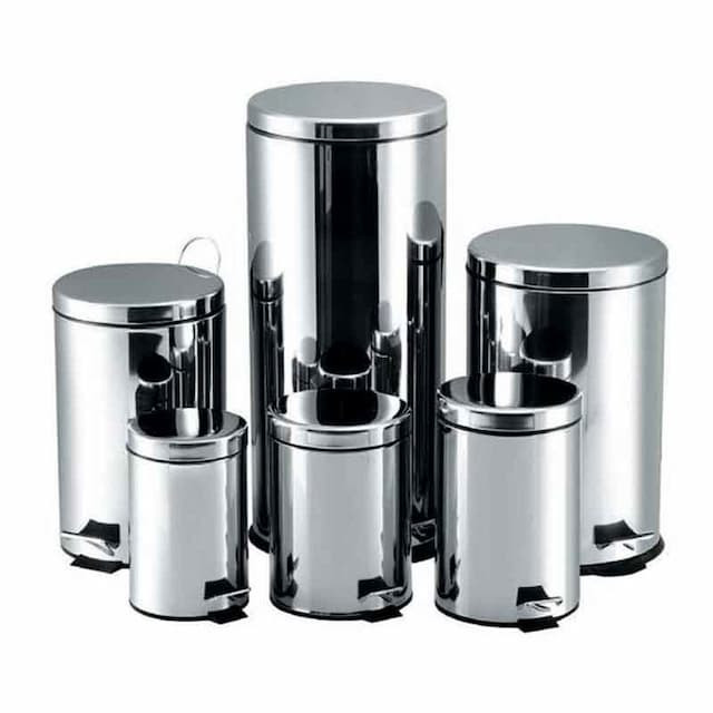 Thùng rác inox với thiết kế hiện đại và bền đẹp