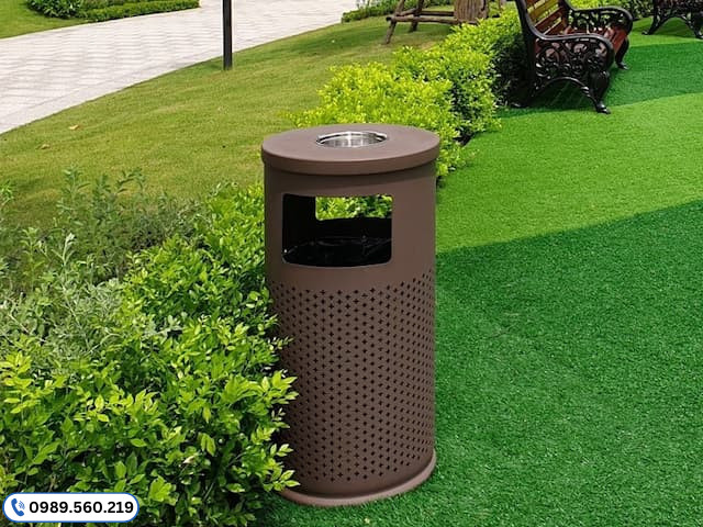 Thùng rác ngoài trời đẹp giúp nâng cao mỹ quan đô thị