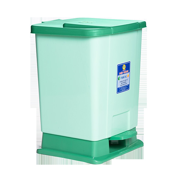 Thùng rác nhựa đạp chân tiện lợi, giữ vệ sinh và ngăn mùi hiệu quả cho mọi gia đình