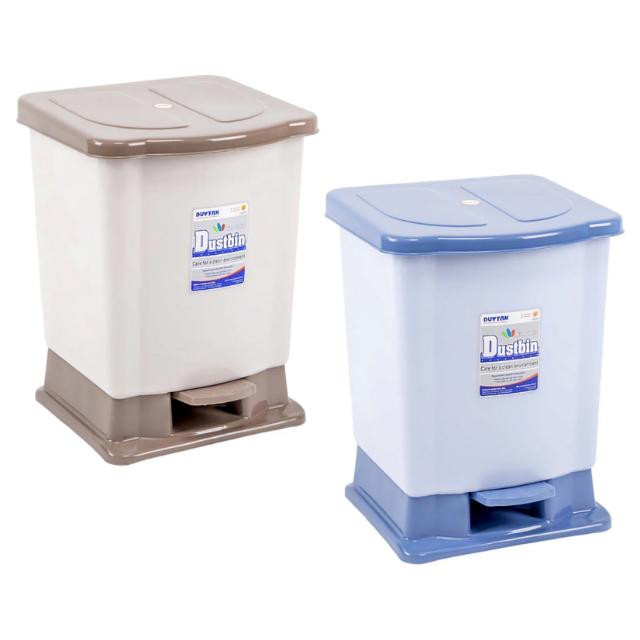 Thùng rác nhựa nhỏ đạp chân với dung tích mini, thiết kế thông minh, tiện lợi cho phòng ngủ và văn phòng.