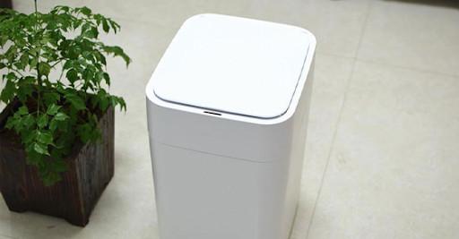 Thùng rác thông minh Xiaomi, thiết kế tối giản và công nghệ cảm biến nhạy