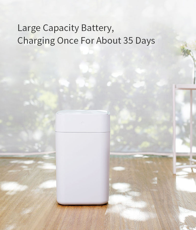 Thùng rác thông minh Xiaomi Townew T1 trong không gian sống hiện đại