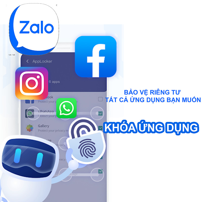 Tính năng khóa ứng dụng bảo mật của iClean