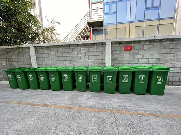 Tổng quan các loại thùng chứa rác công nghiệp đa dạng dung tích