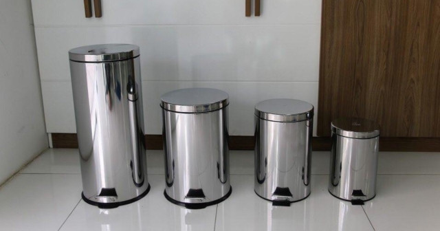 Tổng quan thùng rác đạp chân inox chất lượng cao