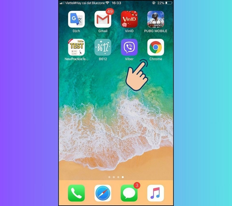 Truy cập vào trình duyệt Chrome trên điện thoại iOS để xóa lịch sử và tối ưu hiệu năng