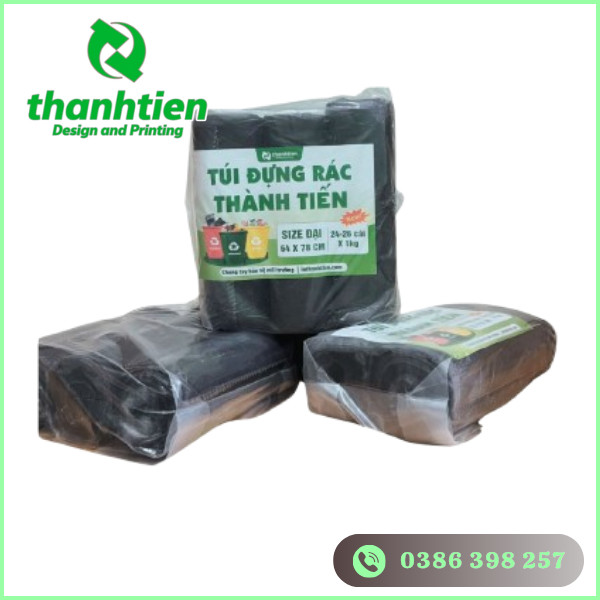 Túi đựng rác đen size lớn