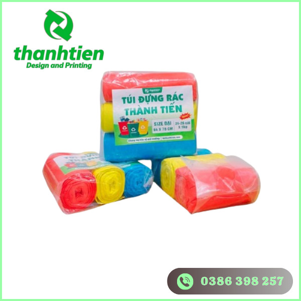 Túi đựng rác size lớn dẻo dai và chịu được trọng lượng lớn