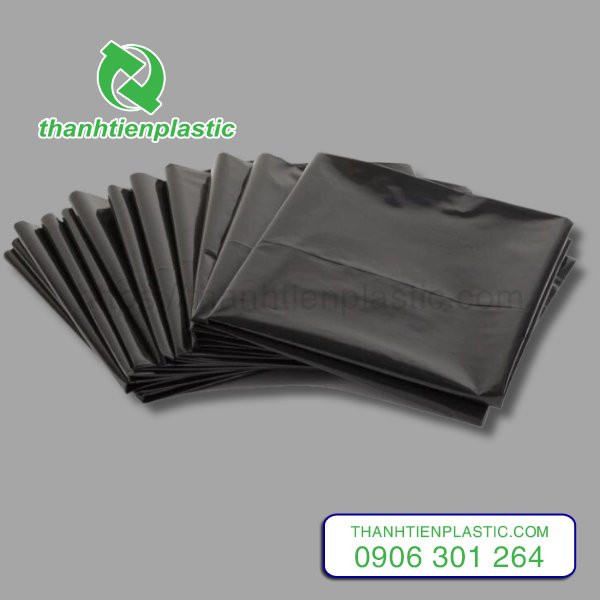 Túi rác công nghiệp làm từ nhựa PE nguyên sinh đảm bảo độ bền và chống rò rỉ