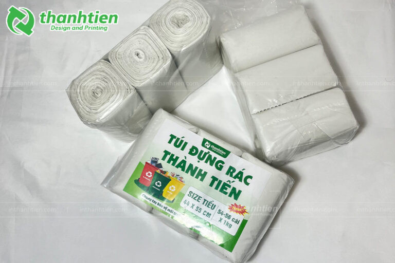 Túi rác trắng dùng trong thu gom chất thải y tế