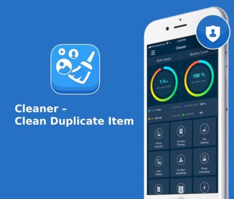 Ứng dụng dọn rác điện thoại chuyên nghiệp giúp xóa bộ nhớ đệm và tối ưu hiệu năng
