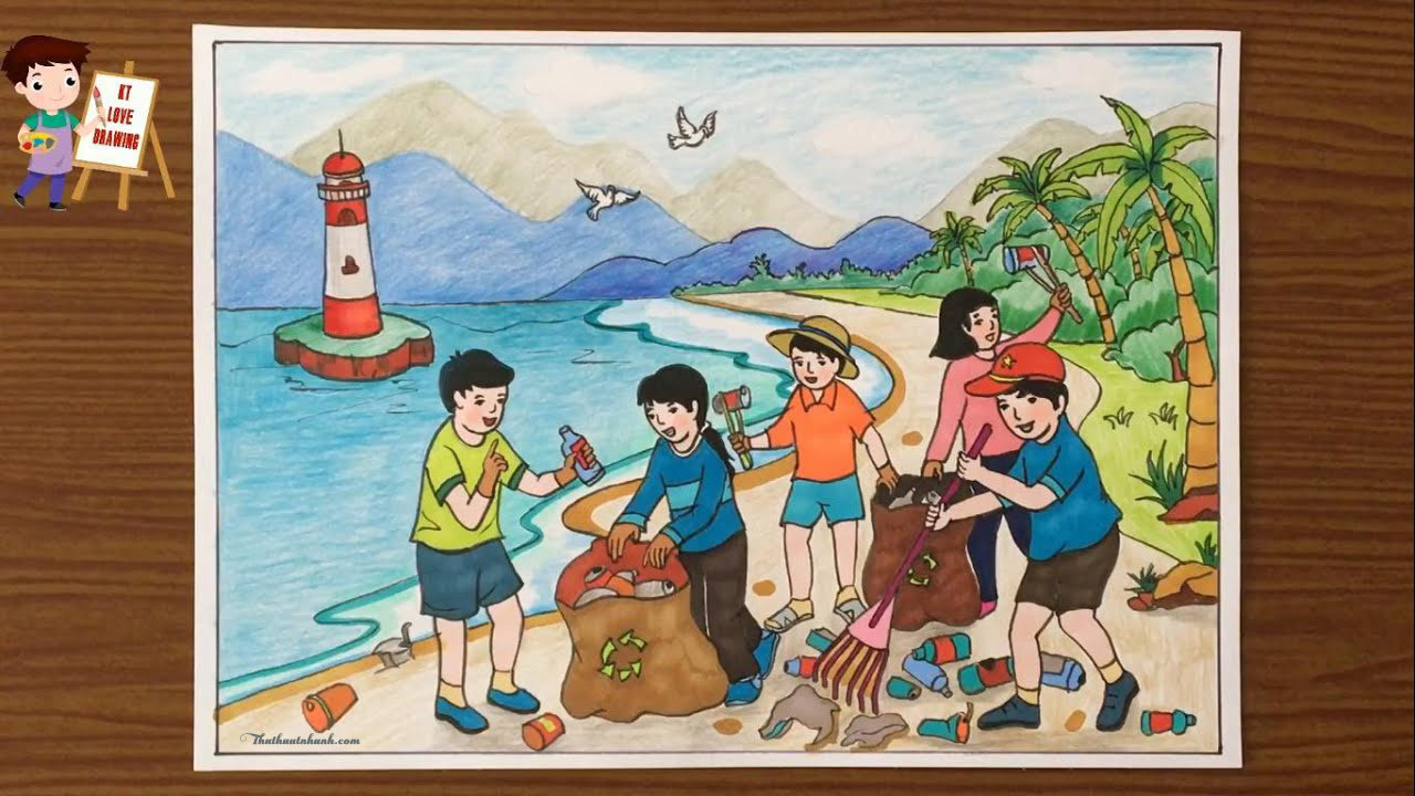 Vẽ tranh là một cách thú vị và ý nghĩa để góp phần bảo vệ môi trường. Đến với những bức tranh thể hiện thông điệp tích cực về sự quan tâm và tình yêu đối với môi trường và đại dương, bạn cũng sẽ được khám phá thêm về nghệ thuật và tình yêu đối với hành tinh xanh của chúng ta.