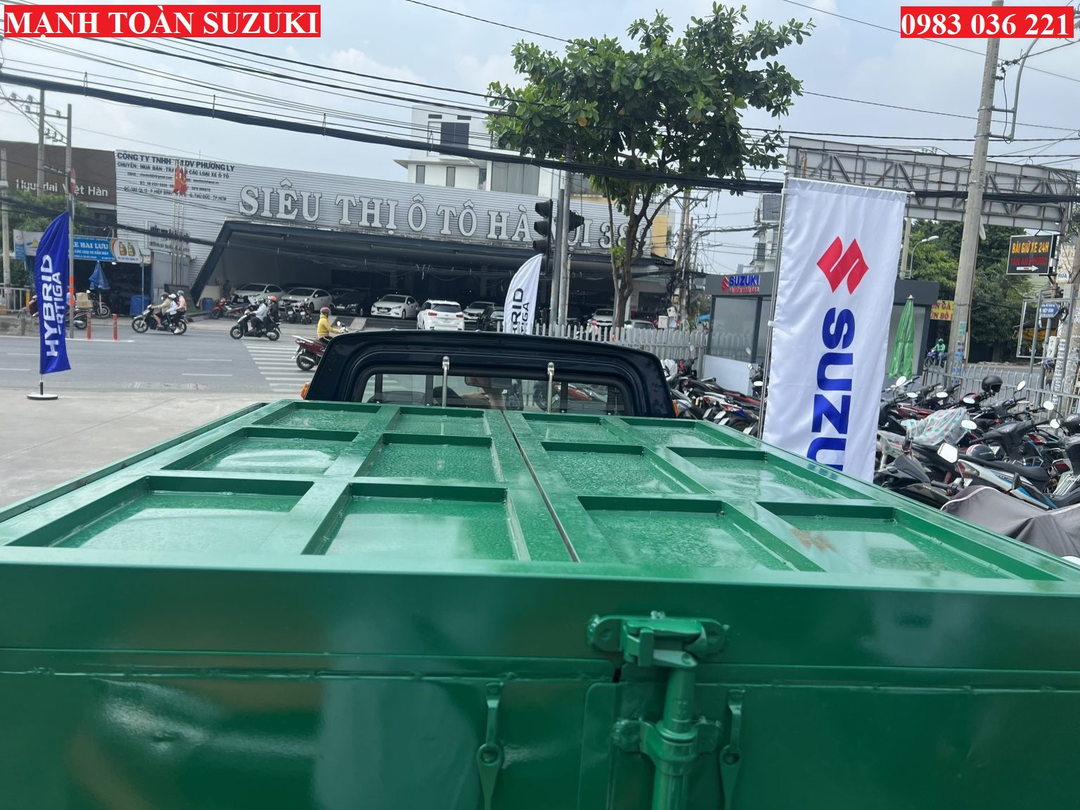 Xe tải Suzuki chở rác linh hoạt vượt qua mọi địa hình đô thị
